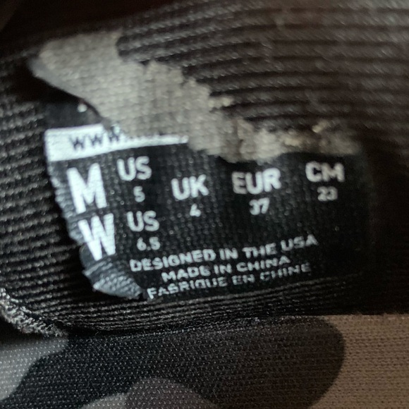 NOBULL Outwork Black And Gray Camouflage Trainers W 6.5 M 5 - Picture 14 of 14